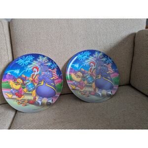 McDonald's Dinner Plate 4th of July 1998 EUC